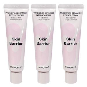 마몽드 프로바이오틱스 세라마이드 크림 60ml 3개