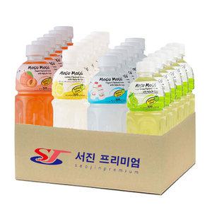 (서진프리미엄) 모구모구 4종혼합(복숭아+레몬+요거트+샤인머스켓) 320mlx24ea