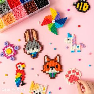 민화샵 8mm 디폼블럭 대용량 세트 10000pcs 3800pcs 잘끼워지는 디폼블럭 도안세트 2.5kg