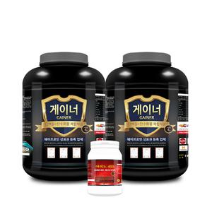 게이너 헬스 단백질 쉐이크 2통 x 아미노400 1통