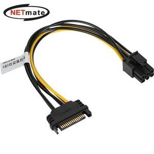 [RGP036P1]NMP SV6P SATA 파워 15핀 to PCI E 6핀 전원