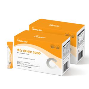 맥스 비타민C 3000 90포 2박스 (총 180포) 비타민씨 고함량 고용량 분말 가루