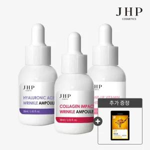 [JHP 체험딜] 여름철 촉촉 수분 앰플 30ml 콜라겐/히알루론산/톤업 택1 + 마스크팩 1매입