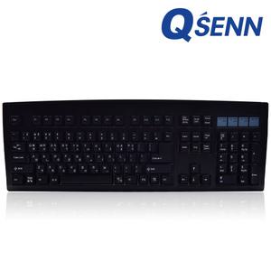 큐센 DT35 106 ABS 풀윤활 가스켓 유무선 기계식 키보드 블랙  하이무 저소음 바다소금