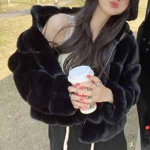 인조 밍크 퍼 자켓 털 후리스 뽀글이 점퍼
