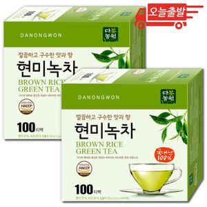 오늘출발 다농원 현미녹차 100개입 2개