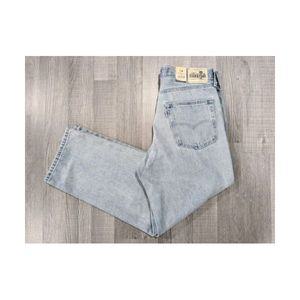 Levi's NWT Levis Silvertab 루즈핏 테이퍼드 레그 남성 32x30 레트로 데님 디스트레스드 진 Loose