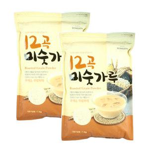12곡 웰빙 미숫가루 선식 2kg(1kgx2봉)