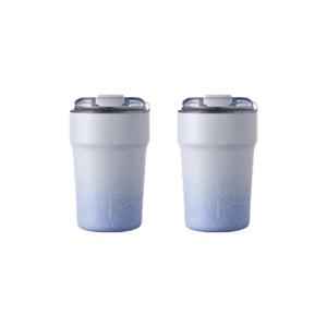 락앤락 메트로 카페 세라믹 텀블러 400ML 블루, 2개