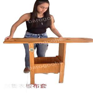 빈티지 원목 접이식 우드 다리미판 다림질 입식 다리미대 테이블