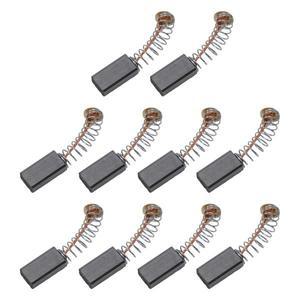전기 연마기 교체용 카본 브러시 드릴 모터 4x6x12mm Amp 10 개