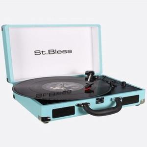 [BZJKRMZX_4B]St.Bless 수트케이스 턴테이블 BLUE