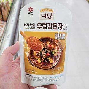 백설 다담 우렁강된장 비빔양념 140g cP0037_0573