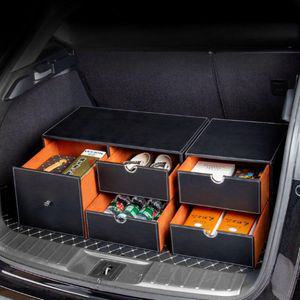 SUV 트렁크 정리함 차량용 RV 신발 박스 서랍식 도어 수납함 신발장