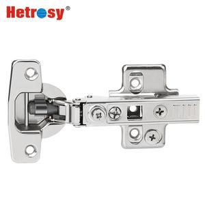Hetrosy 하드웨어  35MM 컵 3D 유압 경첩 소프트 클로징 2 개 팩에  설치 클립