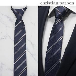 [JH31336V_51]Parbon 신입 stripe 정장 슬림자동넥타이