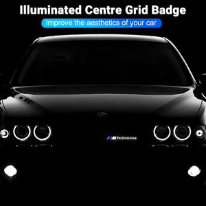 LED 자동차 전면 그릴 라이트 BMW 호환 M E46 E90 E60 F30 E39 F10 F16 F20 E87 E36 F20 F30 E92 E82 1 2 3
