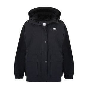 뉴발란스 스트레치 롱 바람막이 자켓 블랙 NBNAC1W302-19