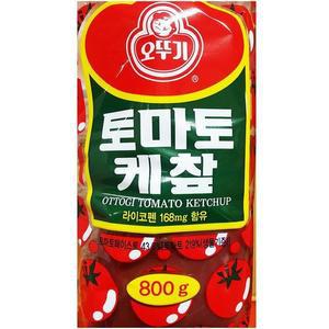 [MEN55M12_52EN]토마토케찹(오뚜기 업소용 800g)X12