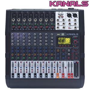 BKT-1400 카날스 파워드 믹서 앰프 1400W, 블루투스, 녹음, USB, 이펙터