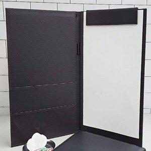 [브이와이][VCJI41P6]서류판 가죽결재판 자석 마그넷보드 메뉴판 A A4