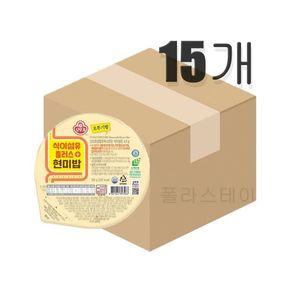 오뚜기 식이섬유플러스 현미밥 150g 15개 (원산지_상세설명에 표시)