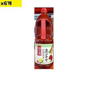 [셀러허브 패션][JHNRR09U_52EC]초고추장 식재료 도매 해찬들 2.3Kg x6개