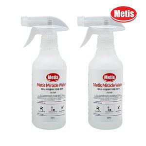 [신세계라이브쇼핑]메티스 미라클워터 주방/욕실용 세정제 400ml x2개