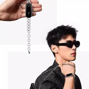 Xiaomi MiBand 9 8 패션 스타일 금속 스마트 시계 시계줄 NFC 퀵 릴리스 교체 밴드 용 기존 스테인레스 스