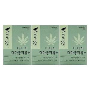 비너지 대마종자유 플러스 1000mg x 30캡슐 x 3박스 /An