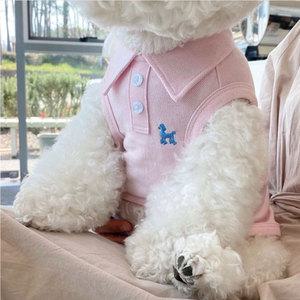 PET 강아지 옷 카라티 커플룩 pk 티셔츠 여름 폴로 실내복 시원한 댕플룩 원피스