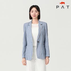 [PAT 여성] 테일러드 스트라이프 자켓_QI41207