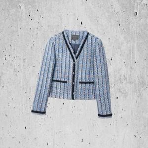 매장정품 게스 GUESS YP1W1860 체크 트위드 자켓 1865629