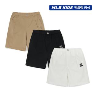 [MLB키즈](센텀시티점)(백화점 공식) 25SS 베이직 5부 우븐 팬츠 (4color) 7ASMB0153