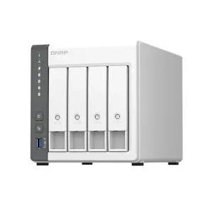 [큐냅] Qnap TS-433-KR ARM- 4-core Cortex-A55(2.0Ghz) 4GB메모리 NAS 4BAY 정품 NAS-HDD (초기설정+원격지원무료)