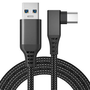 오큘러스 퀘스트 2 피코 4 PS5 액세서리용 데이터 라인 충전 케이블 PC USB 3.2 C타입 충전기 메타퀘스트3 VR용 5M