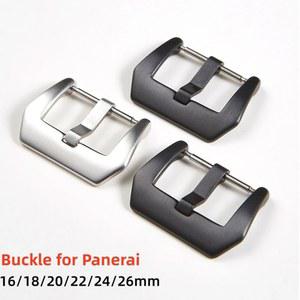 304 26MM 22MM 24MM 스틸 매트 16MM 광택 PAM 20MM 솔리드 메탈 18MM 버클 스테인레스 시계 밴드