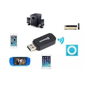 무선 블루투스 차량용 음악 수신기 어댑터 AUX USB 스테레오 오디오 PC 컴퓨터 스피커 용 송신기