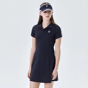 [휠라](광주신세계)[FILA] 스트레치 카라 원피스 (FS2OPG2351F_INA)