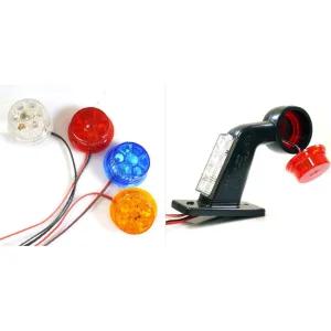 24V 트럭 토끼등 교체용 7칩 LED 55mm 차량코너등 화물차