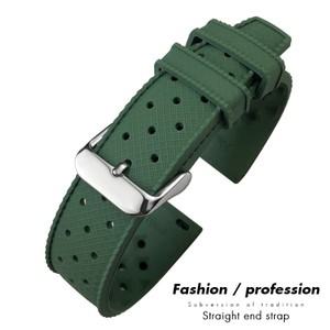 Tissot T120 Oris 다이버 고무 실리콘 시계 밴드, 65 날짜 스트랩, 부드러운 다채로운 손목 19mm,