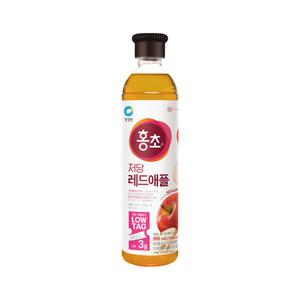 청정원 홍초 저당 레드애플 900ml
