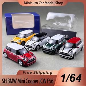 신규 입고 SH 1:64 BMW 미니 쿠퍼 JCW F56 합금 다이캐스트 모델 스탠스 헌터즈 SUV 자동차 장난감 14세 이