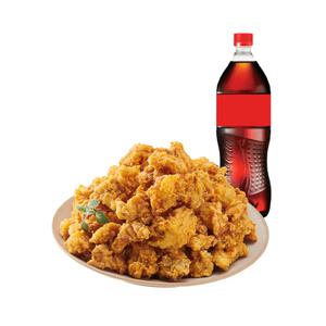 [노랑통닭] (레귤러/순살)후라이드치킨+콜라1.25L
