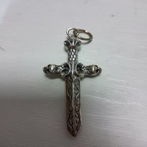 법정순은925 검 팬던트 5돈 단초마을 골동품/수집품/도자기