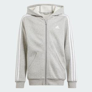 [아디다스 ADIDAS 공식] 에센셜 3S 플리스 풀집 후디 키즈 IS3241 342339