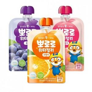 120ML 3종 뽀로로 워터젤리 골라담기-뽀로로.워터.간식.음료.젤리