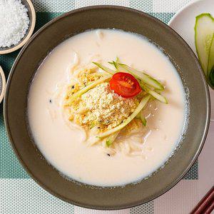 [전라도 청년] 진한 콩국물 생면 콩국수 6인분 1세트 (생면+콩가루)