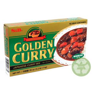 S&B 골든카레 믹스 중간 매운맛 1kg-대용량