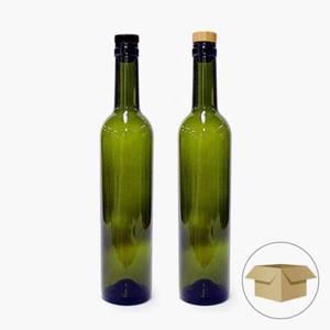 녹색와인코르크 500 500ml 1박스 21병 와인 더치 커피 콜드브루 병